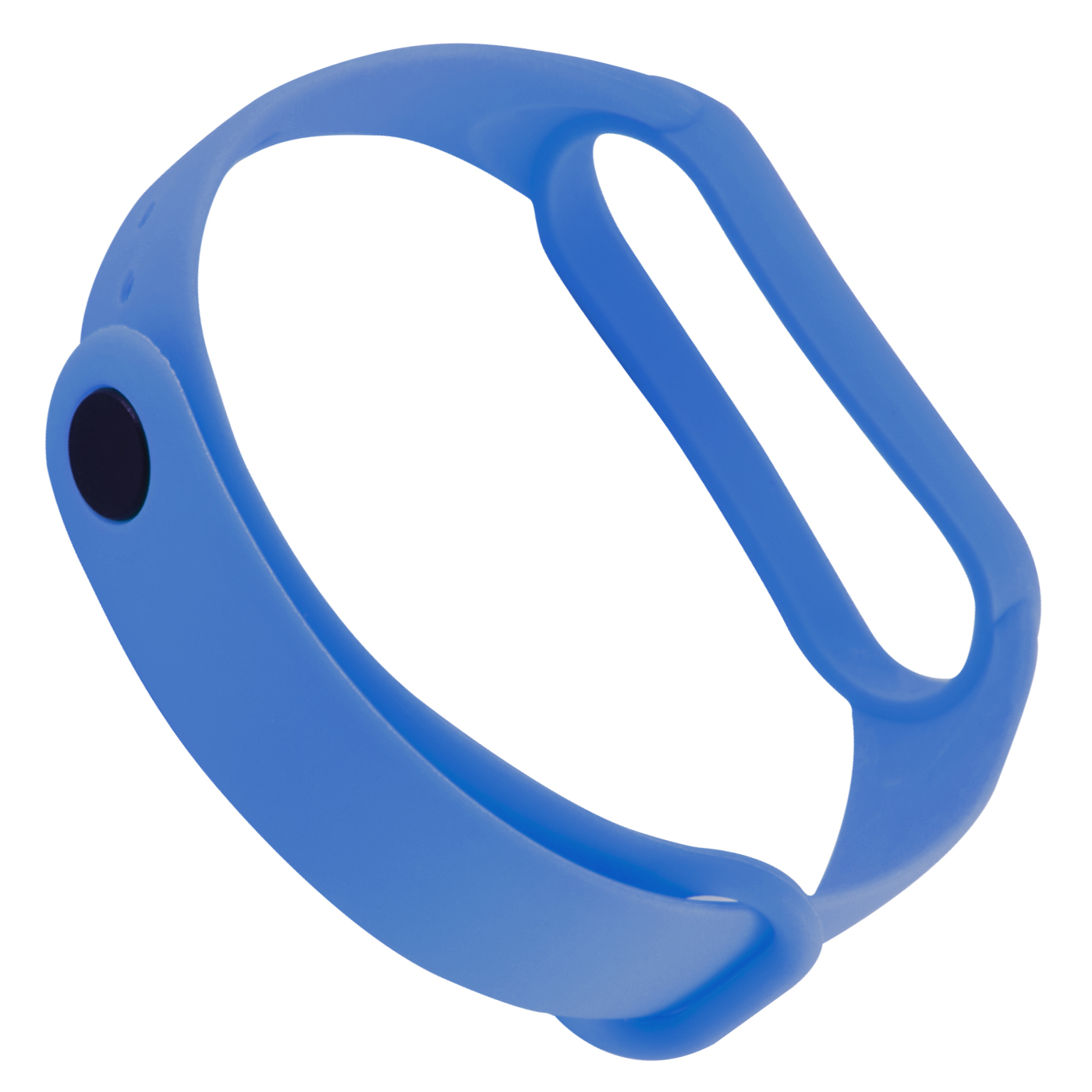 Ремешок RedLine силиконовый Xiaomi Mi Band 5-6 Amazfit Band 5 синий - фото 2