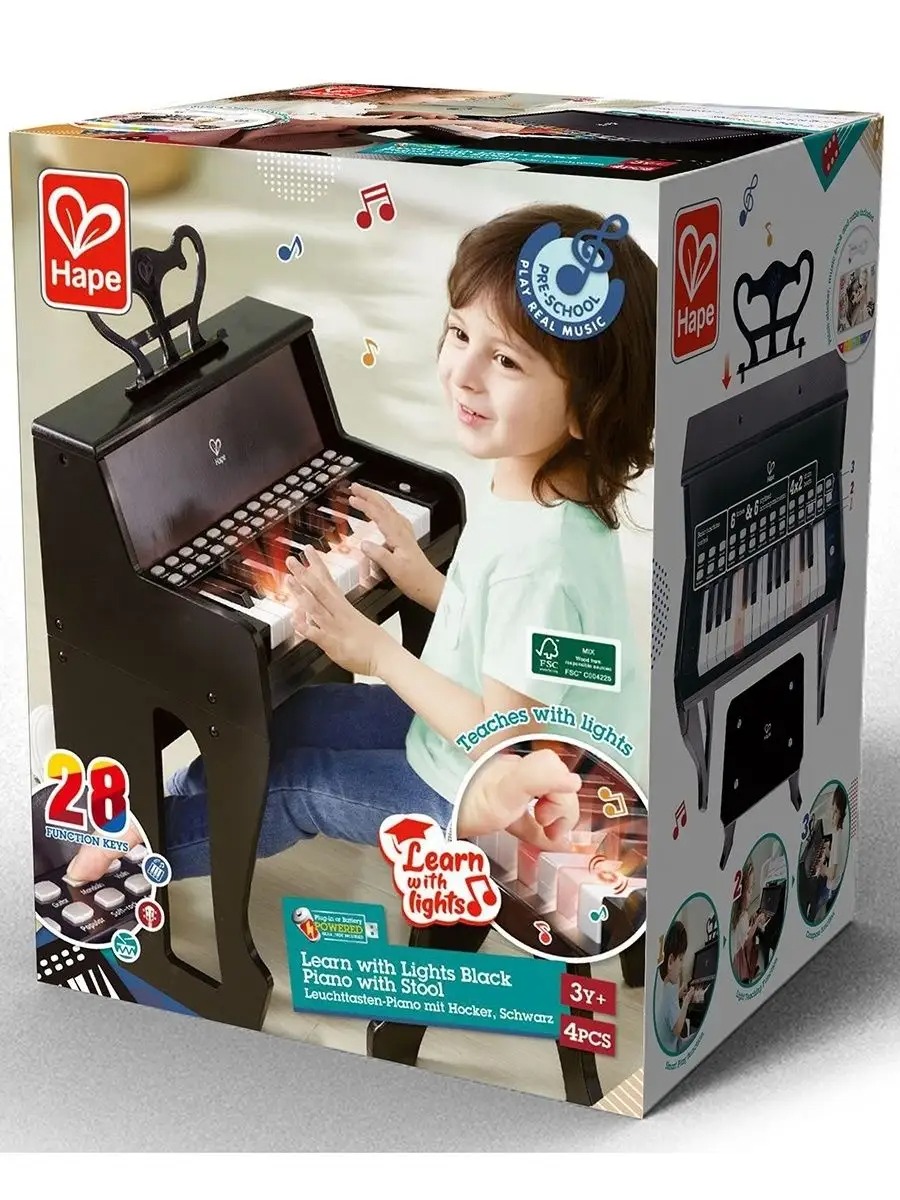 Игрушка музыкальная Hape пианино - фото 14
