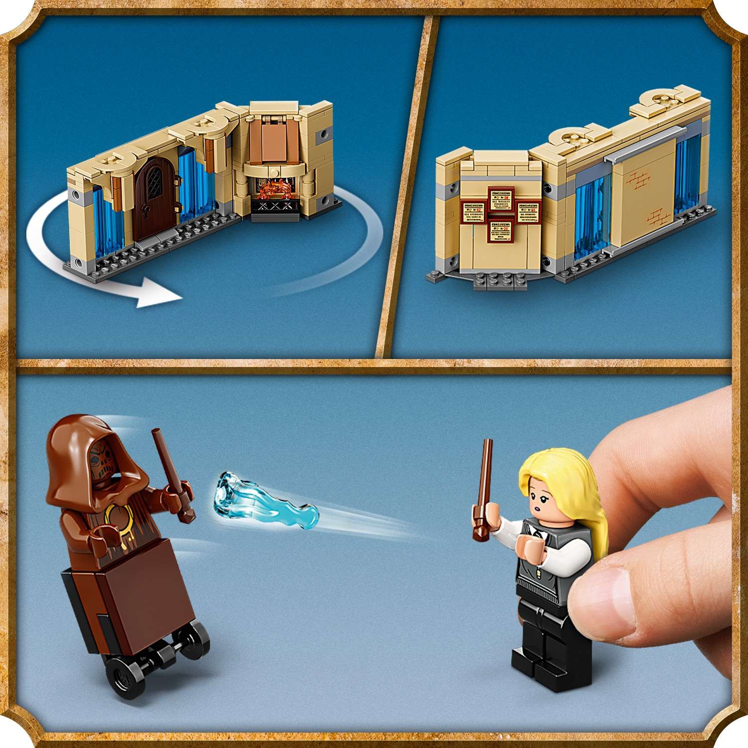 Конструктор LEGO Harry Potter Выручай-комната Хогвартса блочный - фото 14