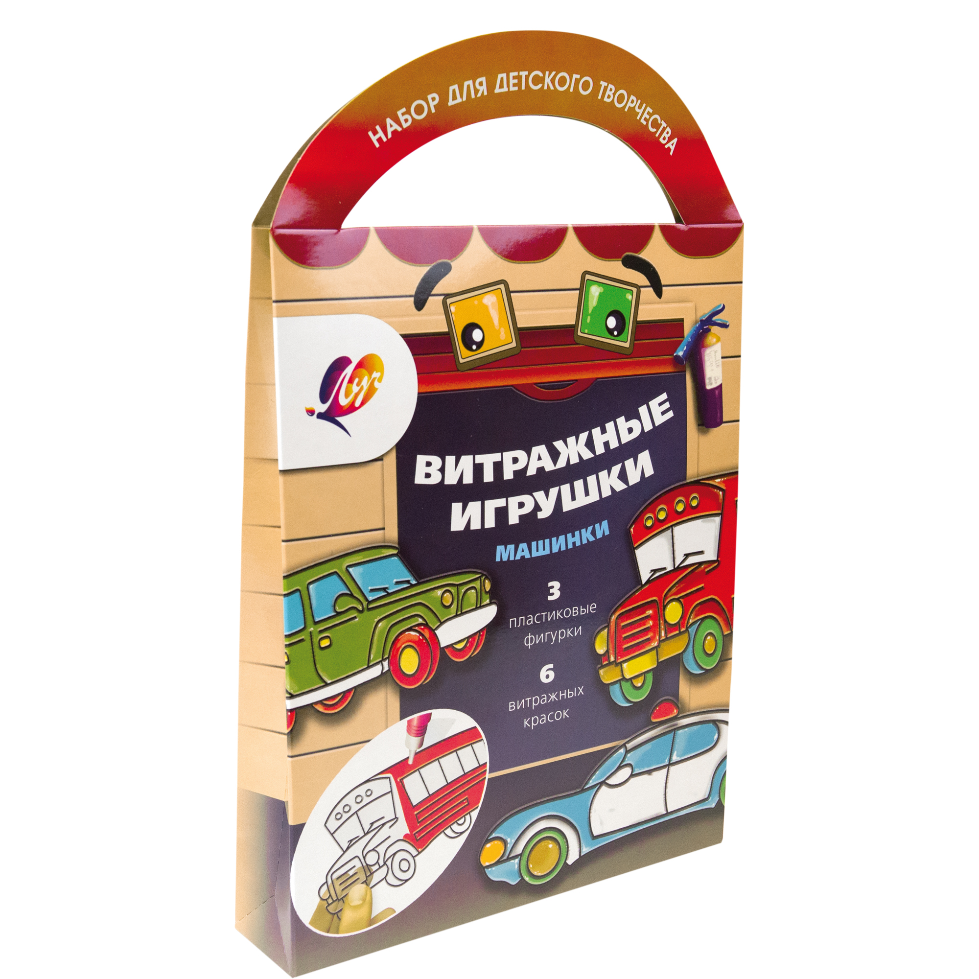 Витраж Луч Машинки - фото 2