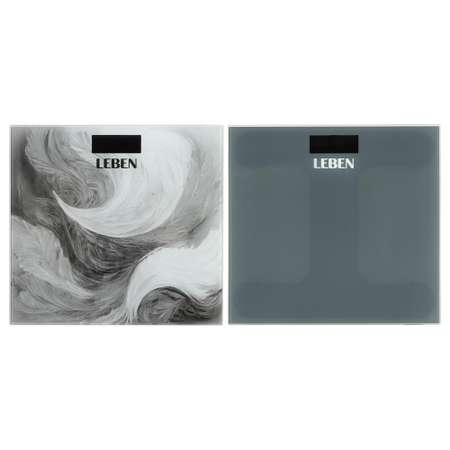 Весы напольные электронные LEBEN Grey
