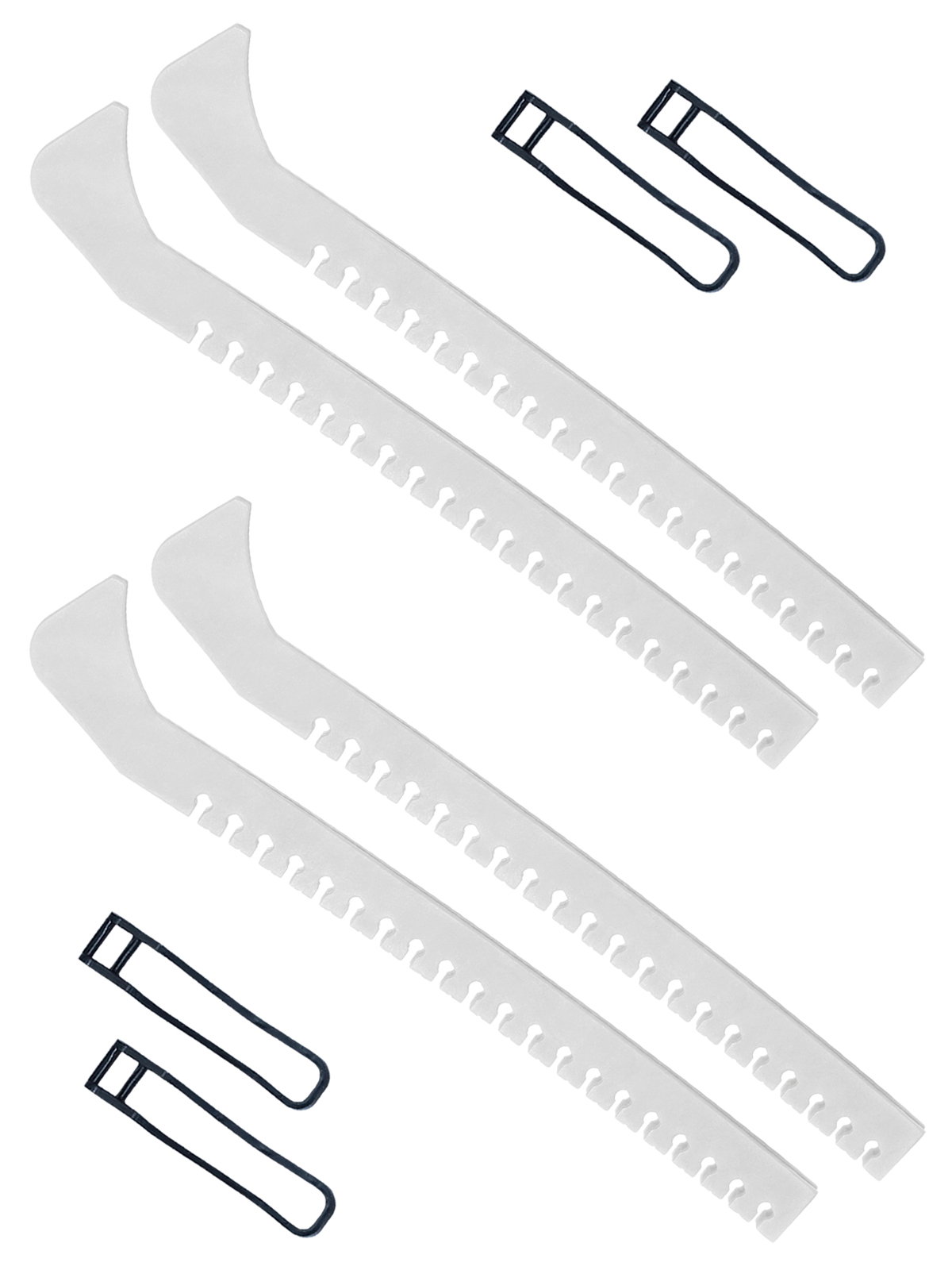 Чехлы для коньков Задира на лезвия универсальные 2 пары - фото 1