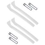 Чехлы для коньков Задира на лезвия универсальные 2 пары