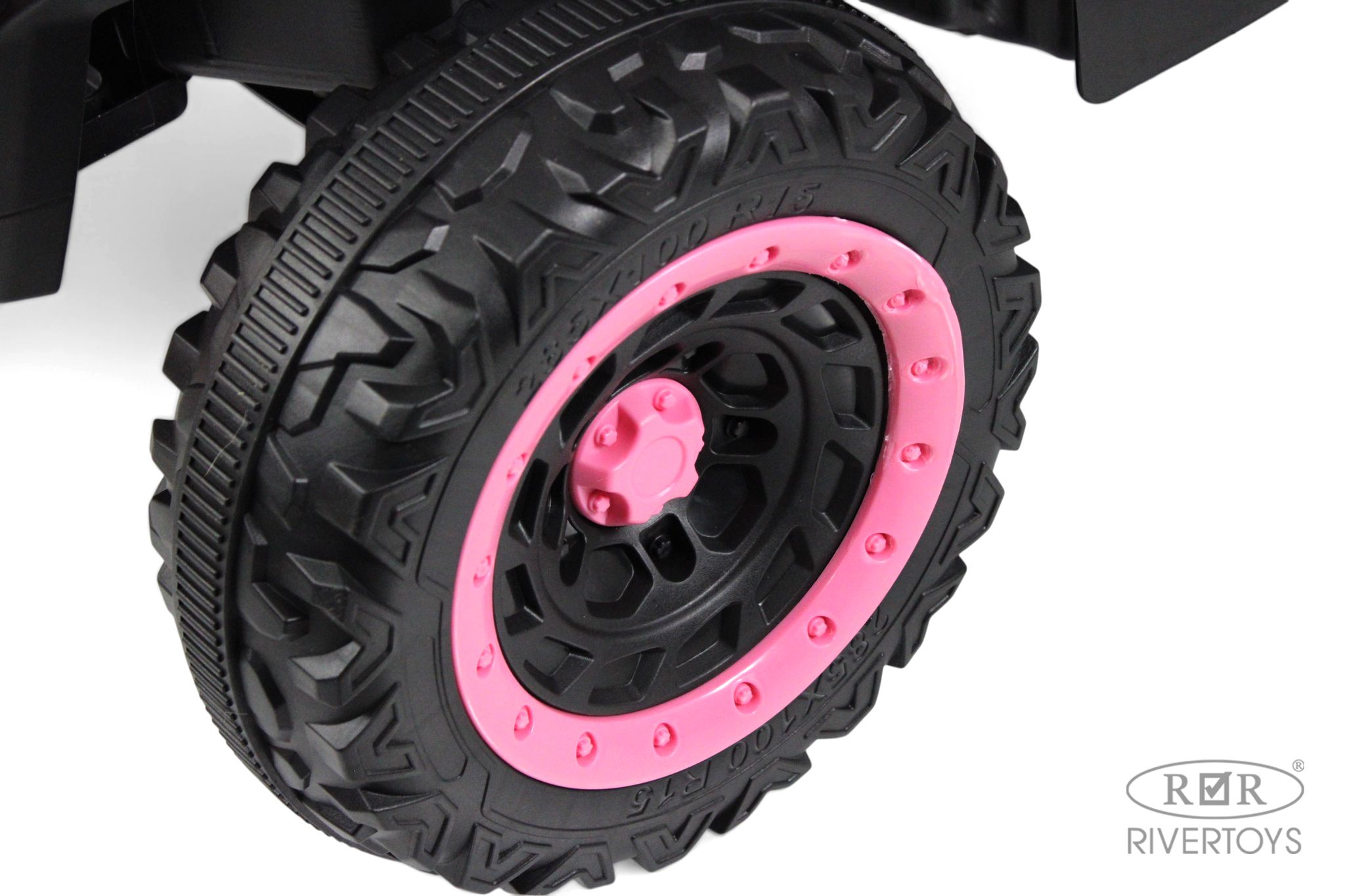 Электромобиль RIVERTOYS М303БХ-PINK С пультом ДУ - фото 13