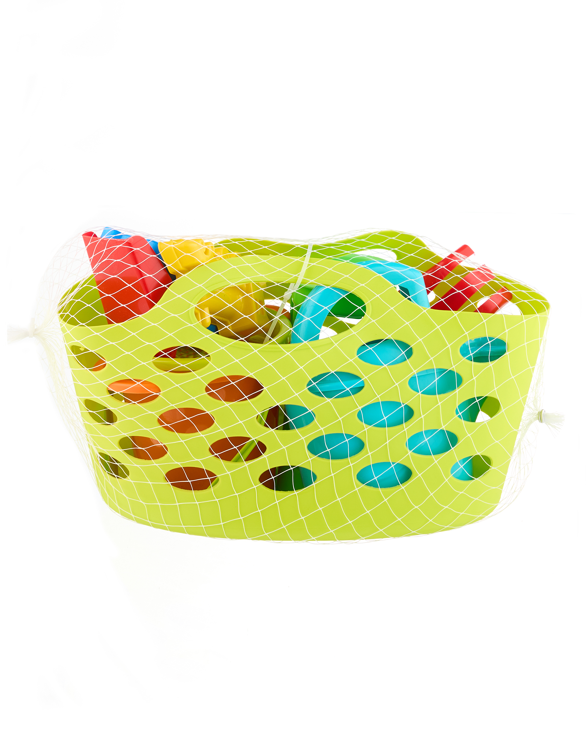 Песочный набор ZEBRA в корзинке 9 предм. - фото 6