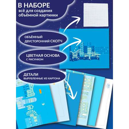 Аппликация Дрофа-Медиа Белая ночь