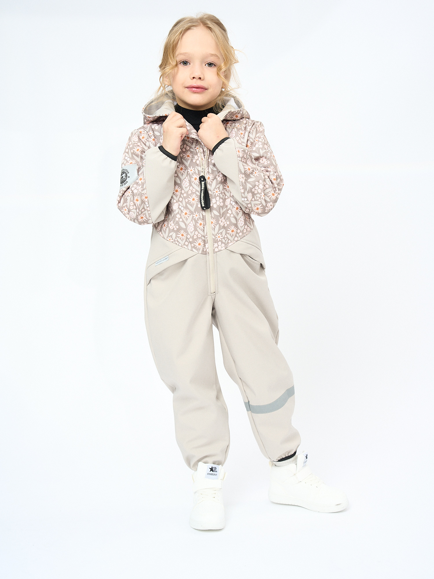 Комбинезон Minilik КОМБЕЗ.Софт.Ромашки - фото 2