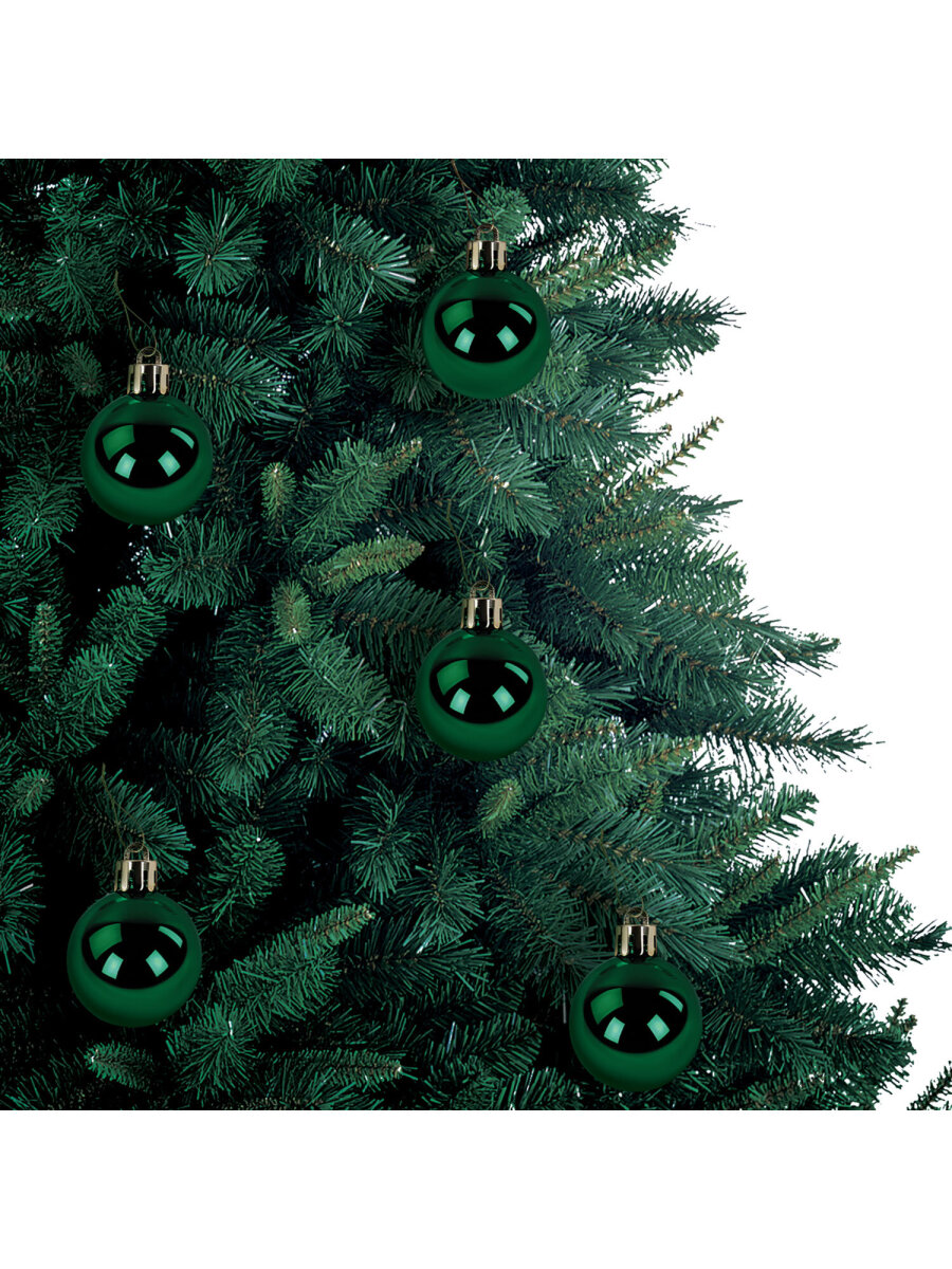 Елочные игрушки шары Золотая сказка шарики на новогоднюю елку набор 30 штук - фото 5