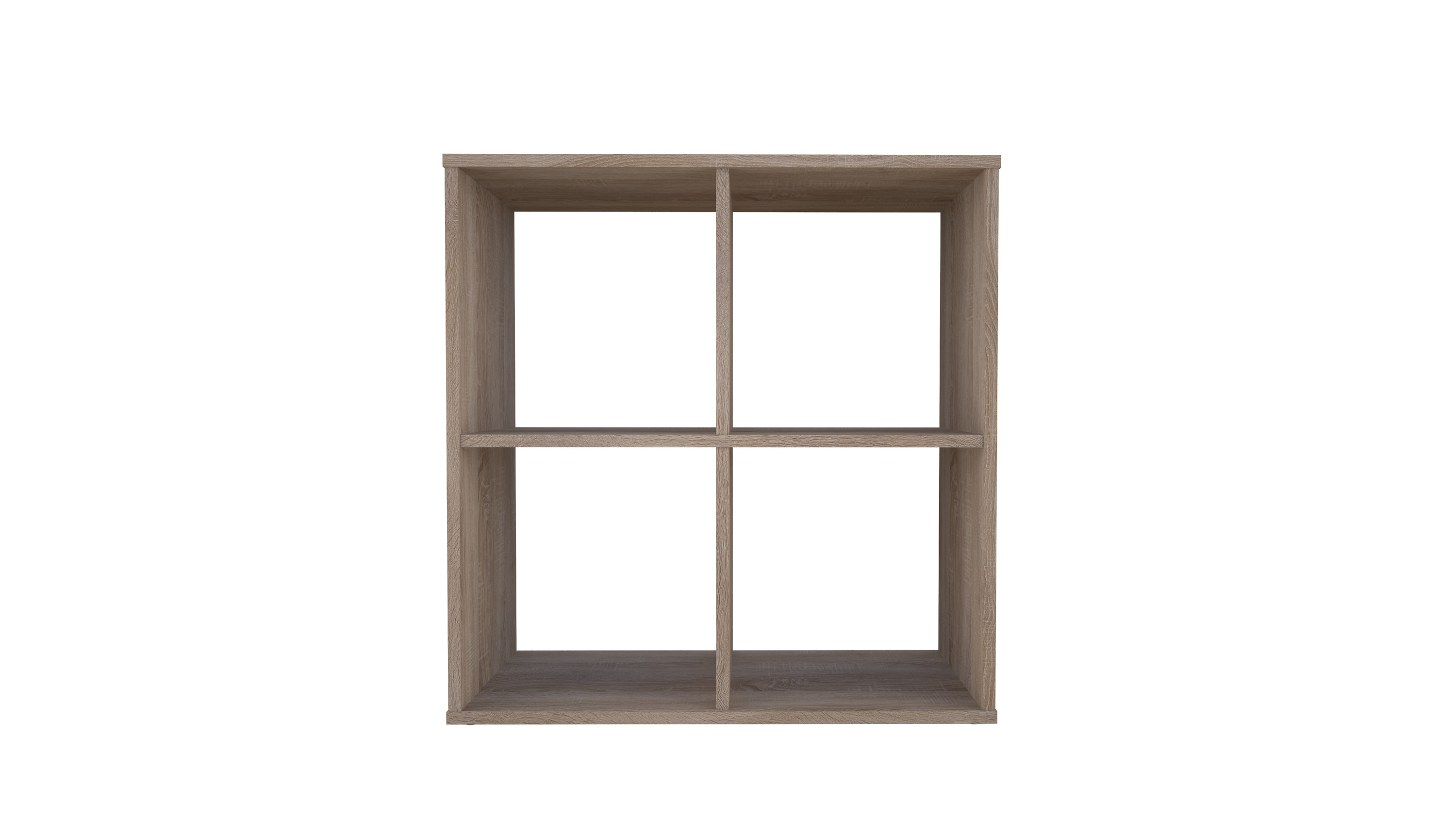 Стеллаж для игрушек и книг Polini Home Smart 4 секции дуб - фото 4