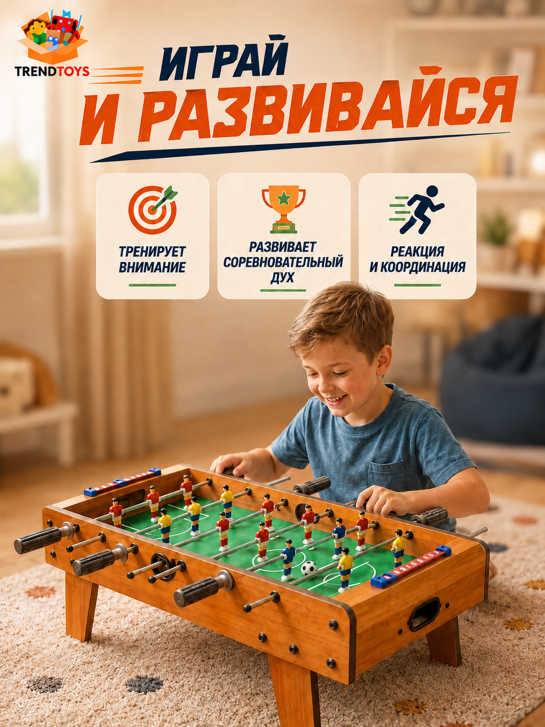Настольная игра TrendToys футбол - фото 8