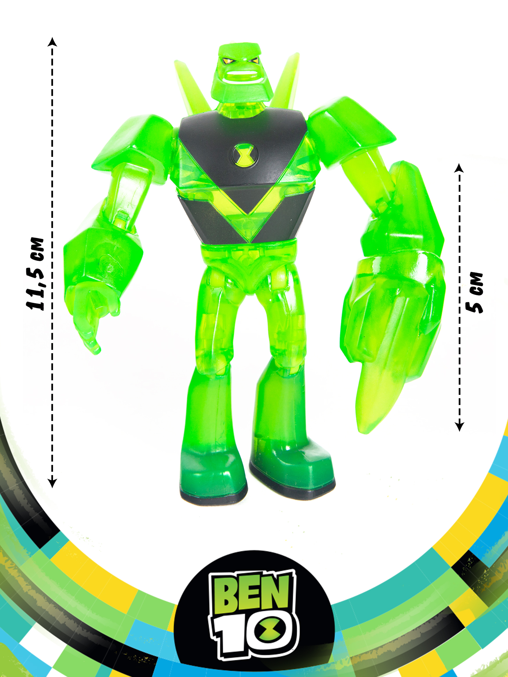 Фигурка Ben10 Алмаз из Омнитрикс - фото 2