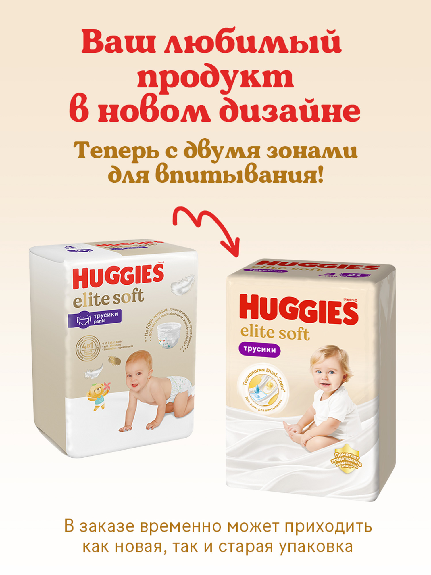 Трусики Huggies Elite Soft 3 (6-11 кг) 25 шт. - фото 3