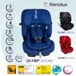 Автокресло Renolux Olymp Isofix 1/2/3 (9-36 кг) синий