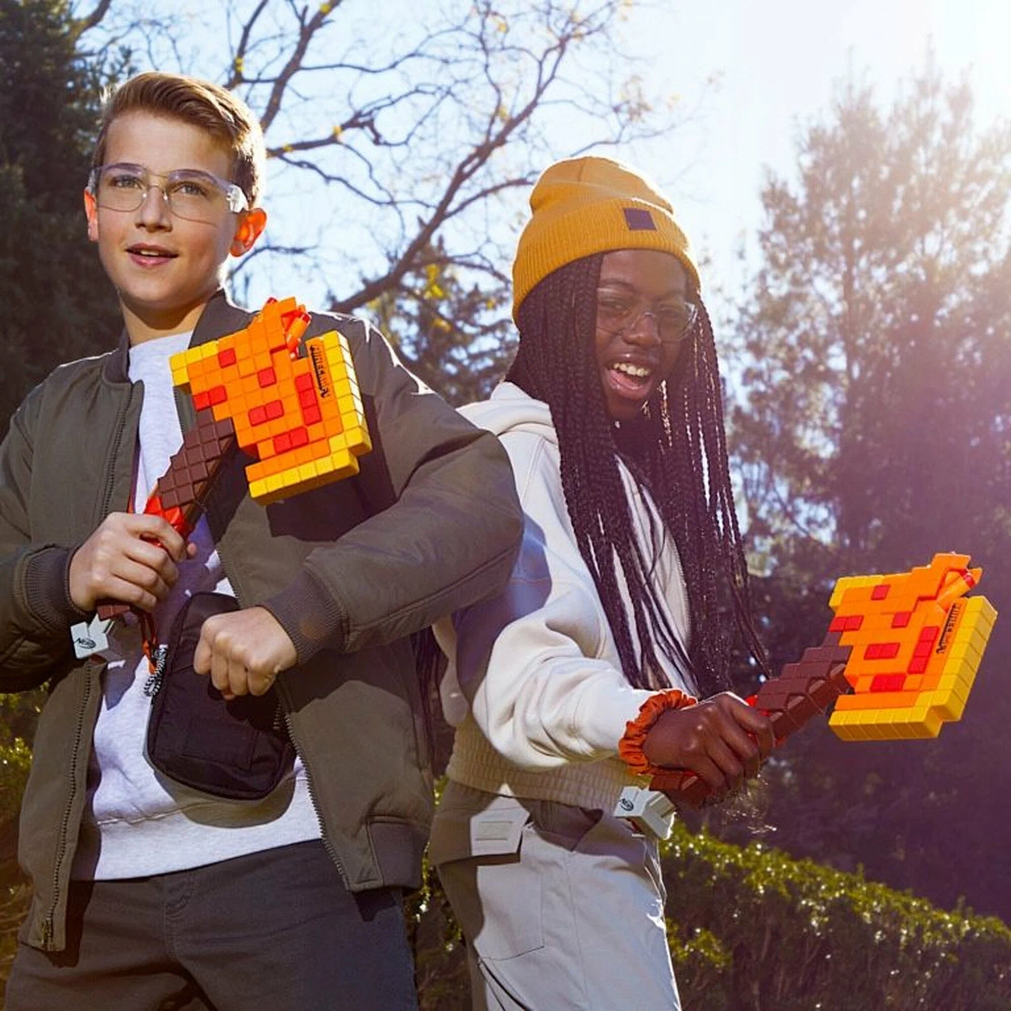 Топор игрушечный Nerf Minecraft Firebrand - фото 9
