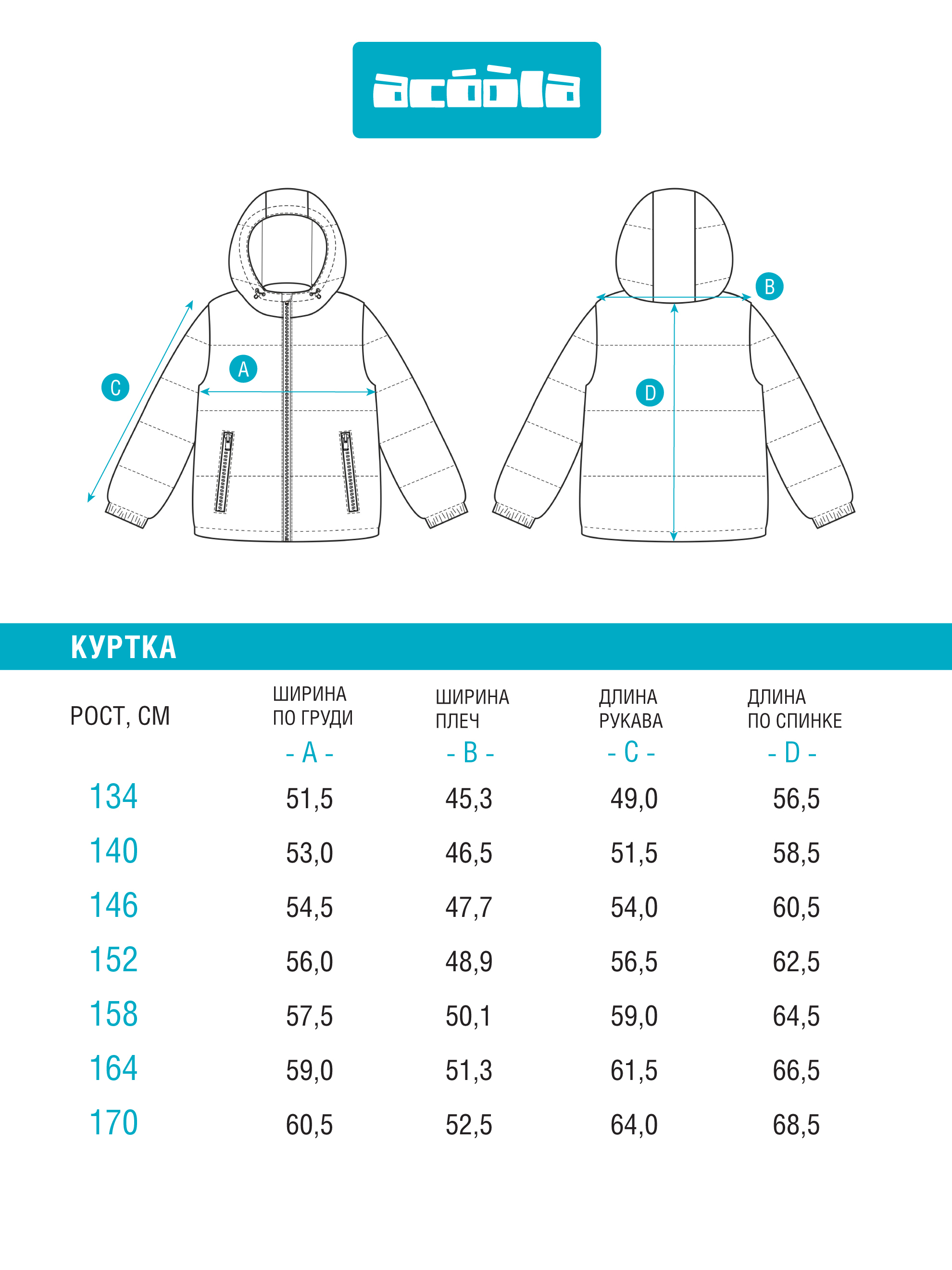 Куртка Acoola 20110130305_0089537 - фото 9