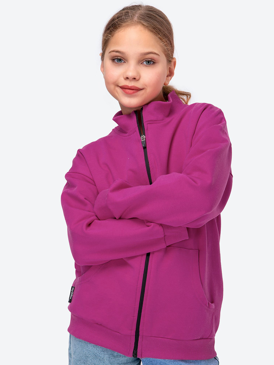 Толстовка HappyFox HF00159сливовый - фото 6