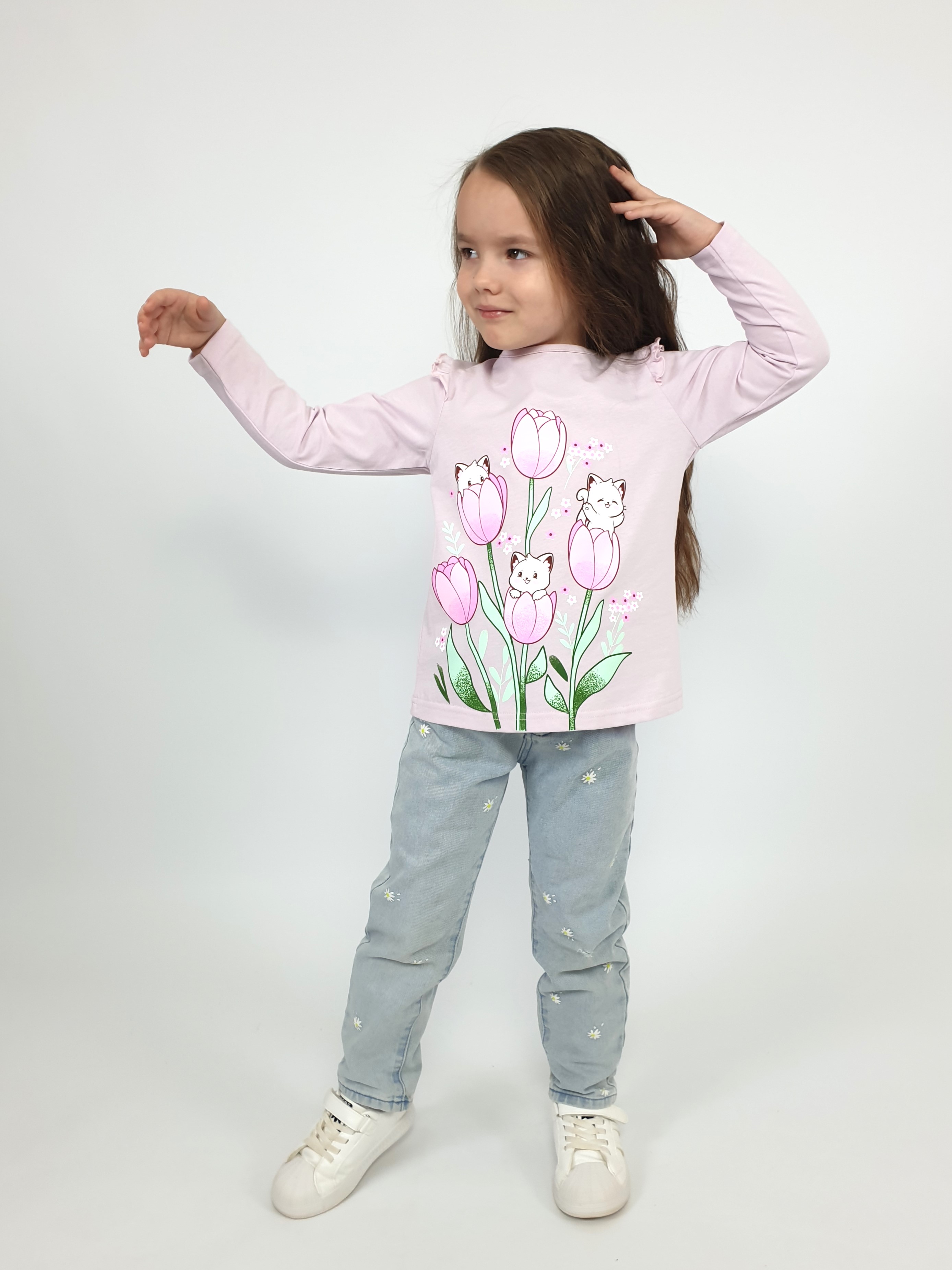 Лонгслив Luneva 4-126-1. - фото 3