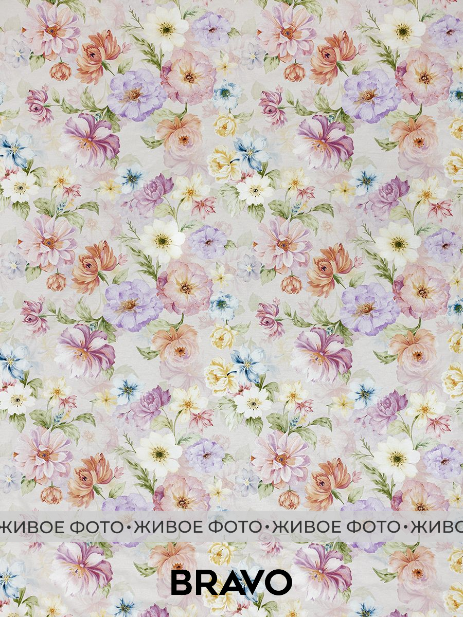 Комплект постельного белья BRAVO Лоталия семейный 5 предм. - фото 8