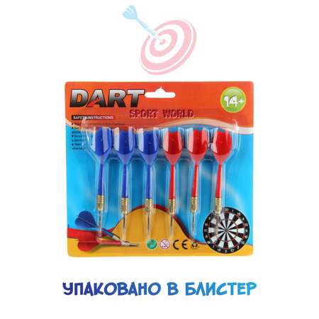 Дротики Veld Co в блистере 6 шт