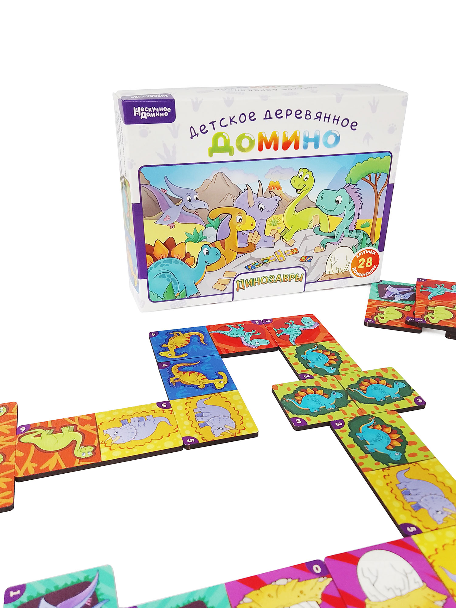 Настольная игра Нескучные игры Домино - фото 9