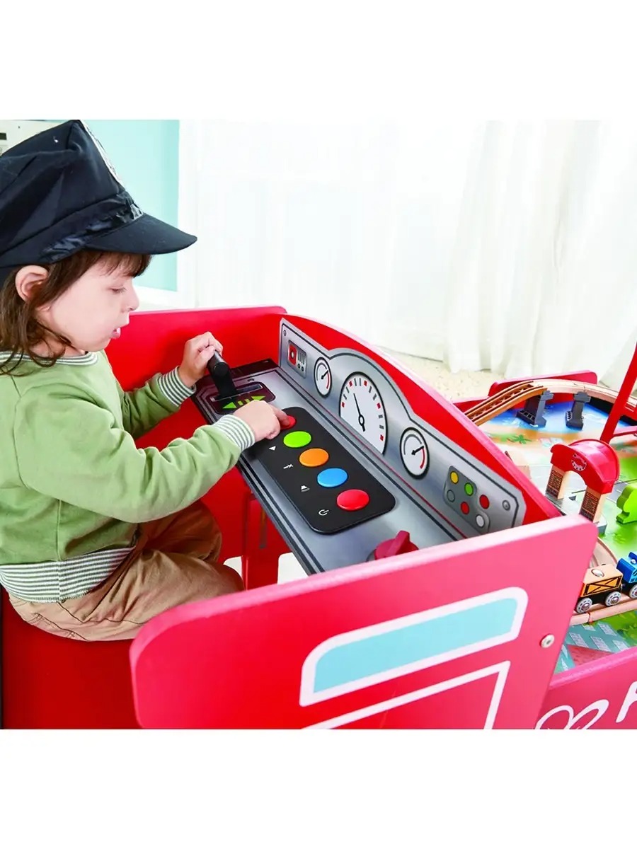 Набор железнодорожный Hape E3769_HP - фото 6