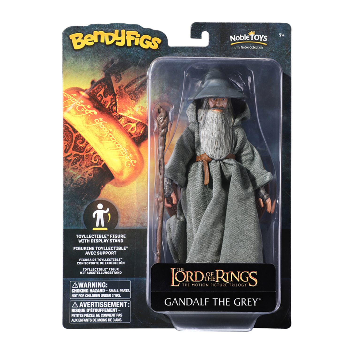 Фигурка The Lord of the Rings Bendyfig Гендальф - гибкая - фото 3