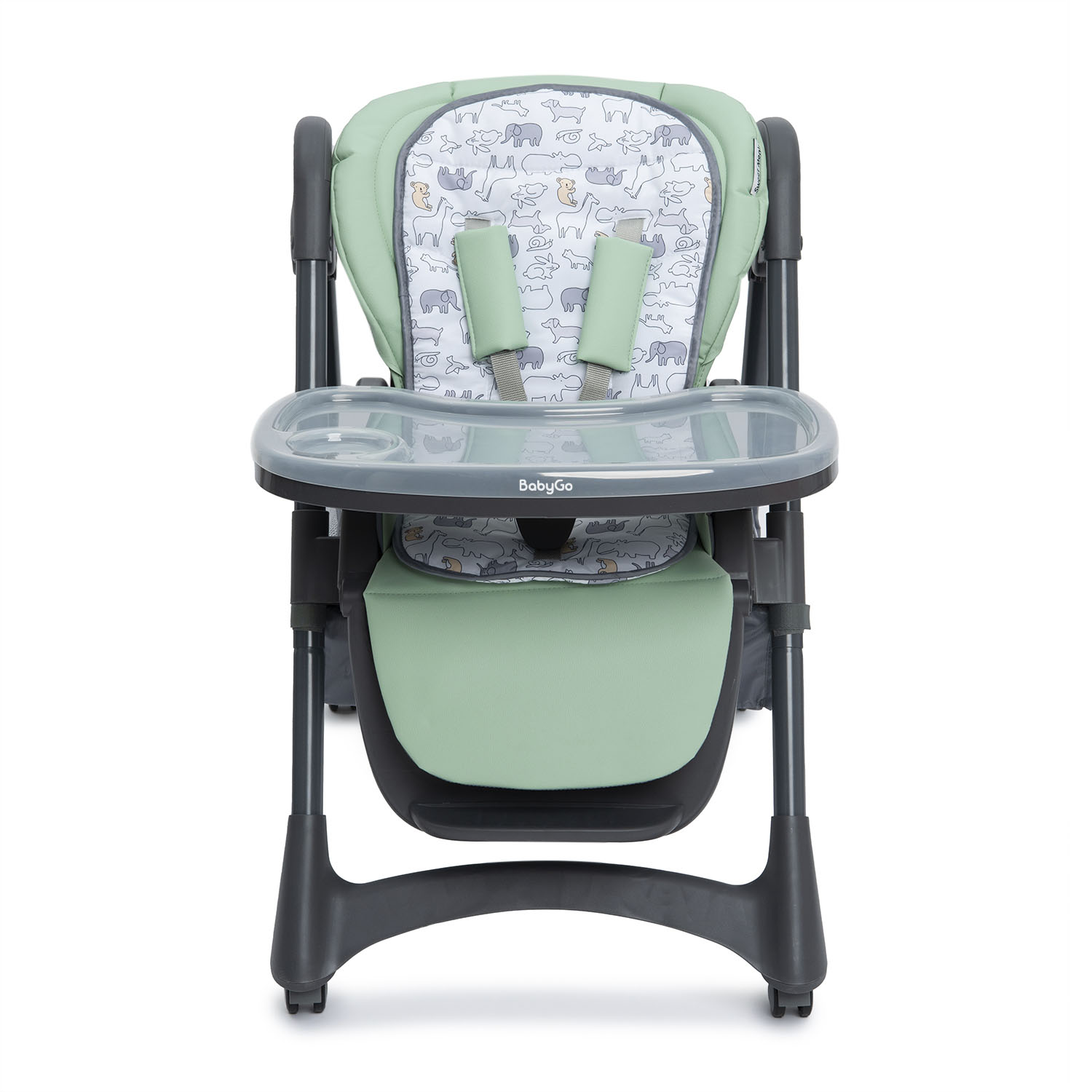 Стульчик для кормления BabyGo Sweet Meals Mint зеленый - фото 26