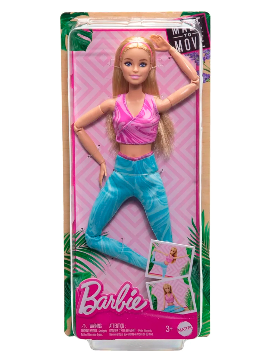 Изображение товара Кукла Barbie HRH27 Безграничные движения