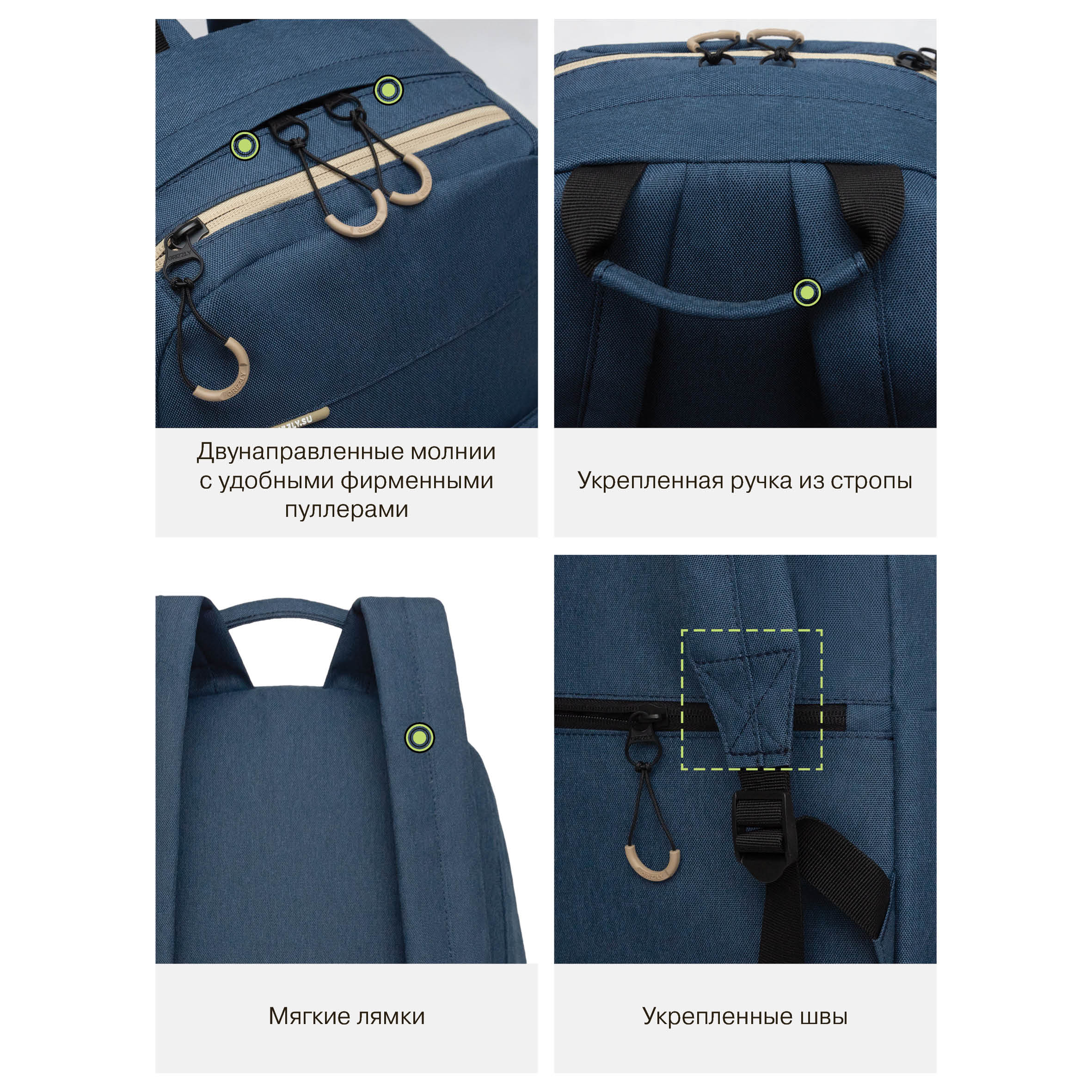 Рюкзак Grizzly для мальчика - фото 11