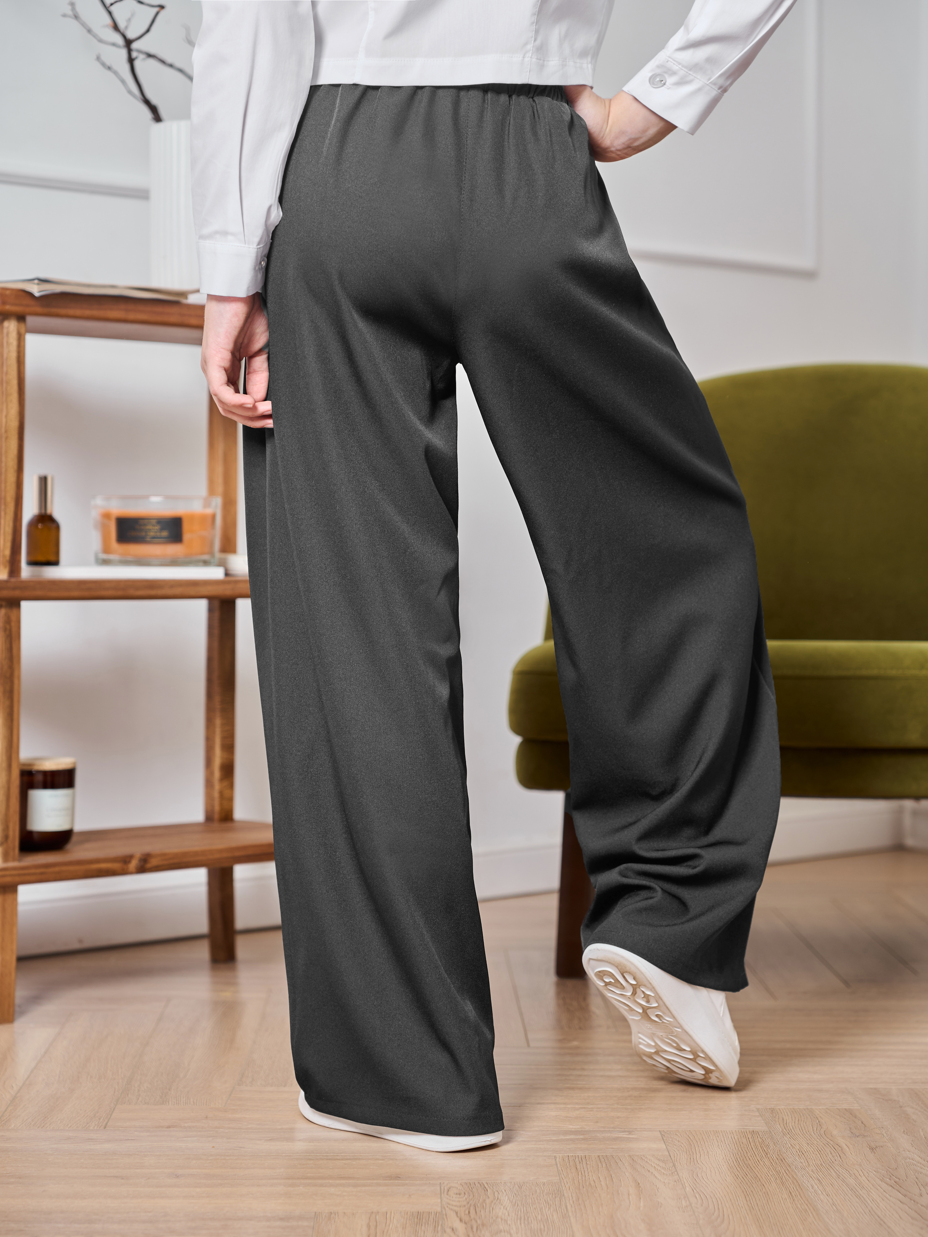 Брюки-палаццо СИНЯЯ МОДА WF1011-H39 - фото 7