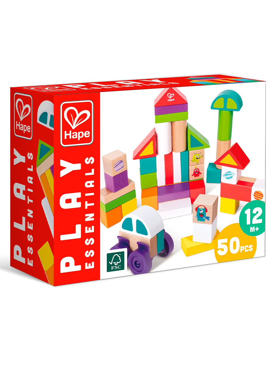 Игрушка Hape кубики Космические приключения - фото 5