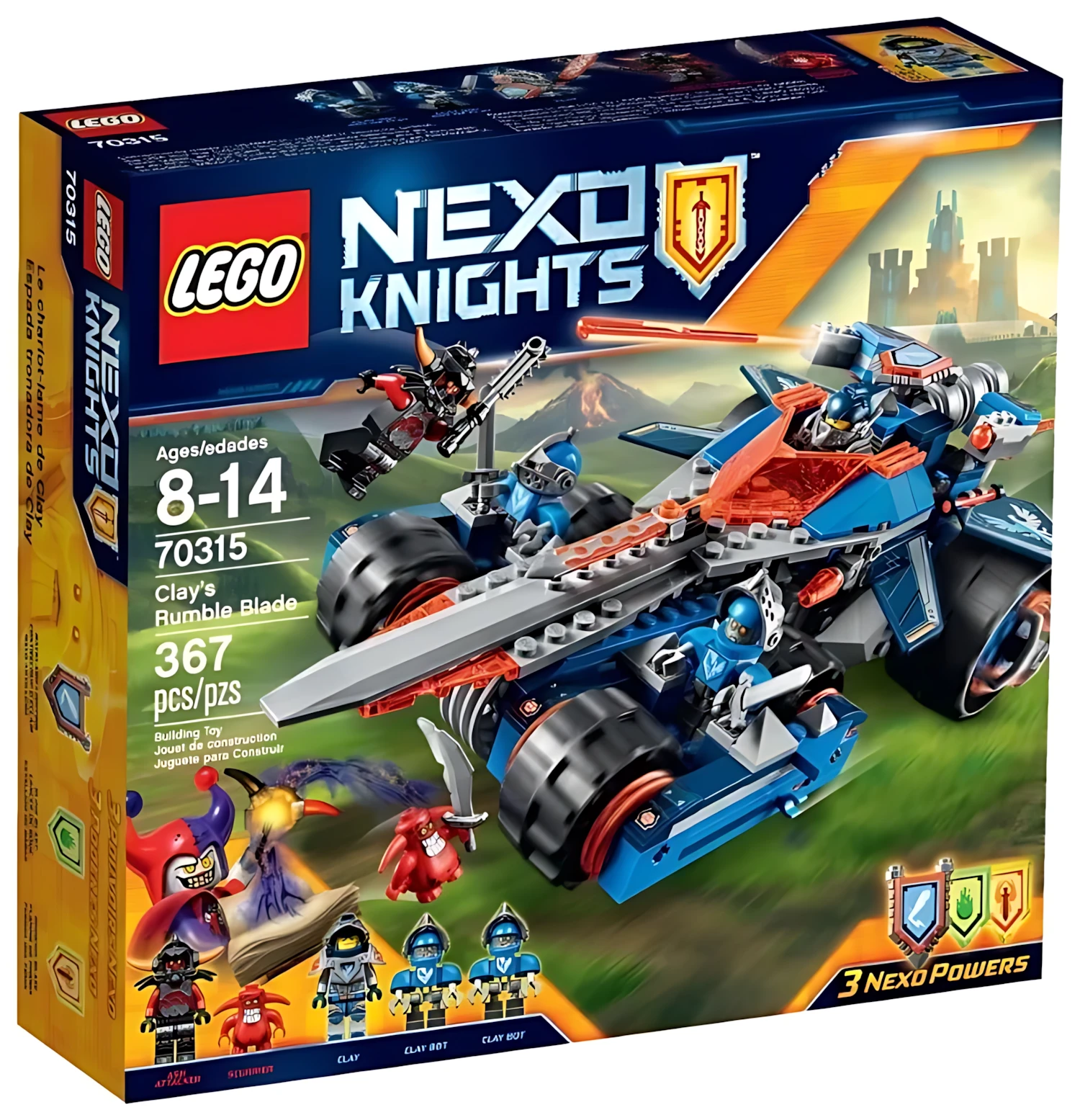 Конструктор LEGO NEXO KNIGHTS 70315 328 дет. - фото 2