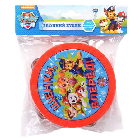 Игрушка музыкальная Щенячий патруль бубен