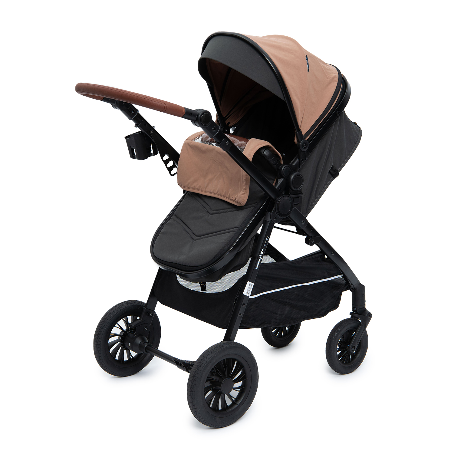 Коляска 2в1 Babyton Sandy Beige - фото 22