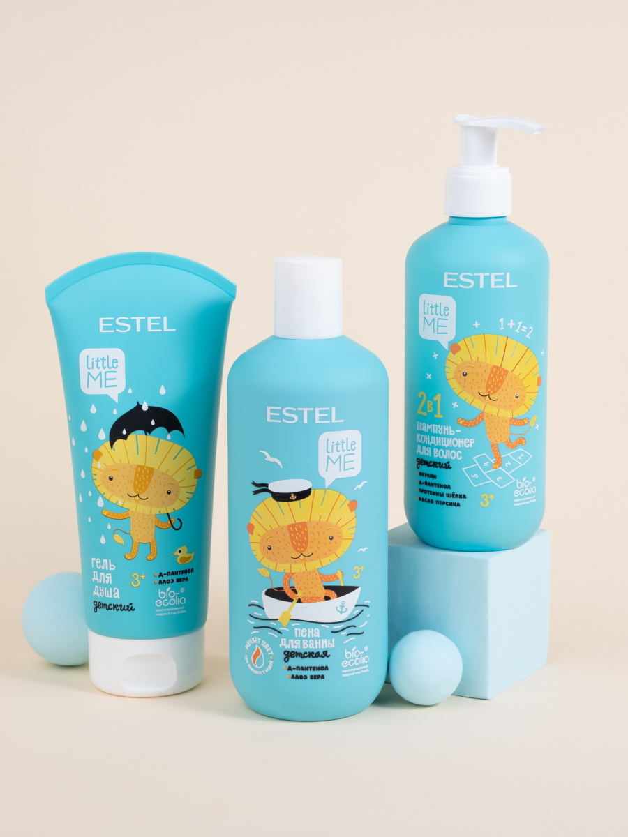 Пена для ванны ESTEL детская LITTLE ME жвачка 400 мл 1 шт. - фото 9