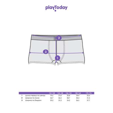Трусы PlayToday