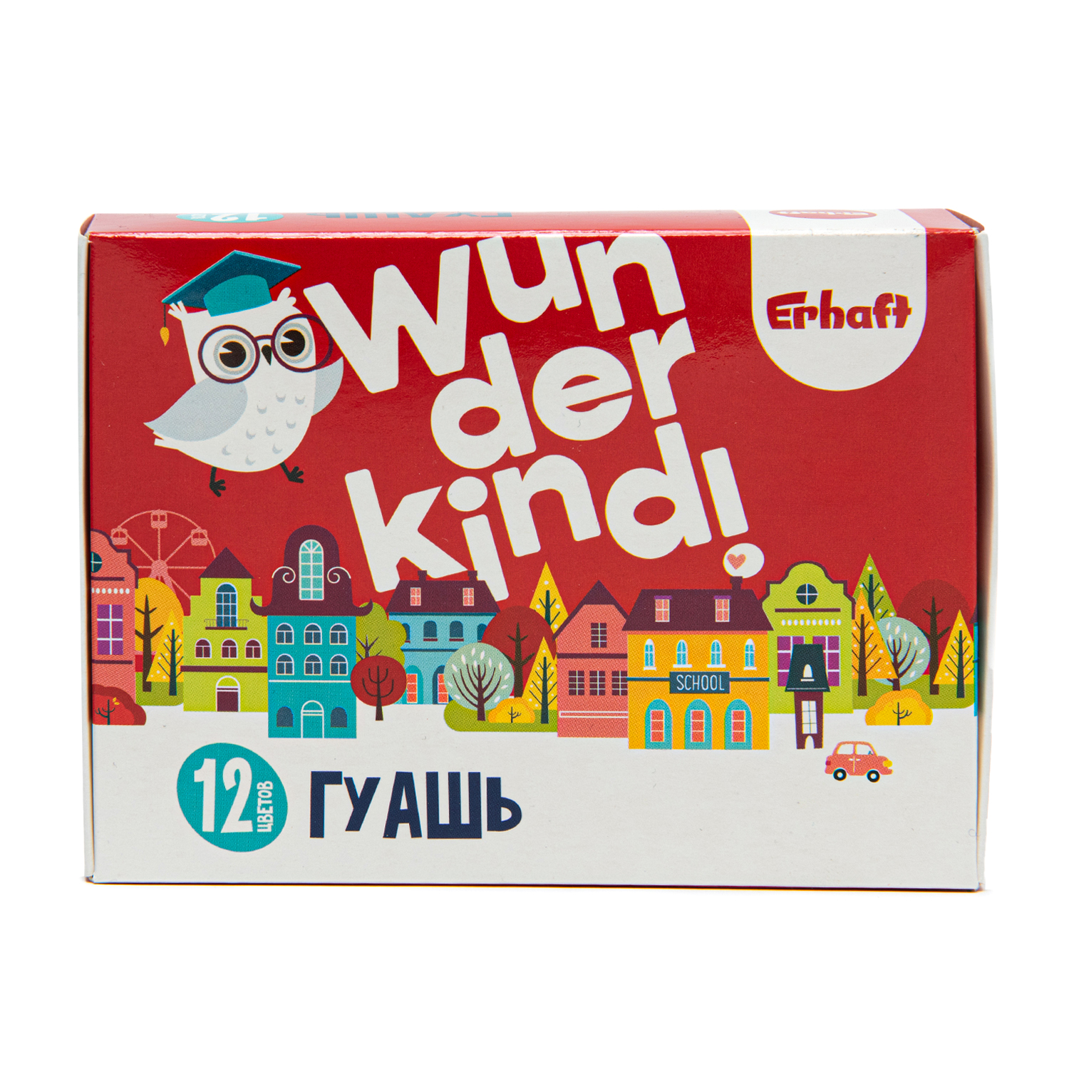 Краски гуашь Erhaft 12 цв. - фото 1