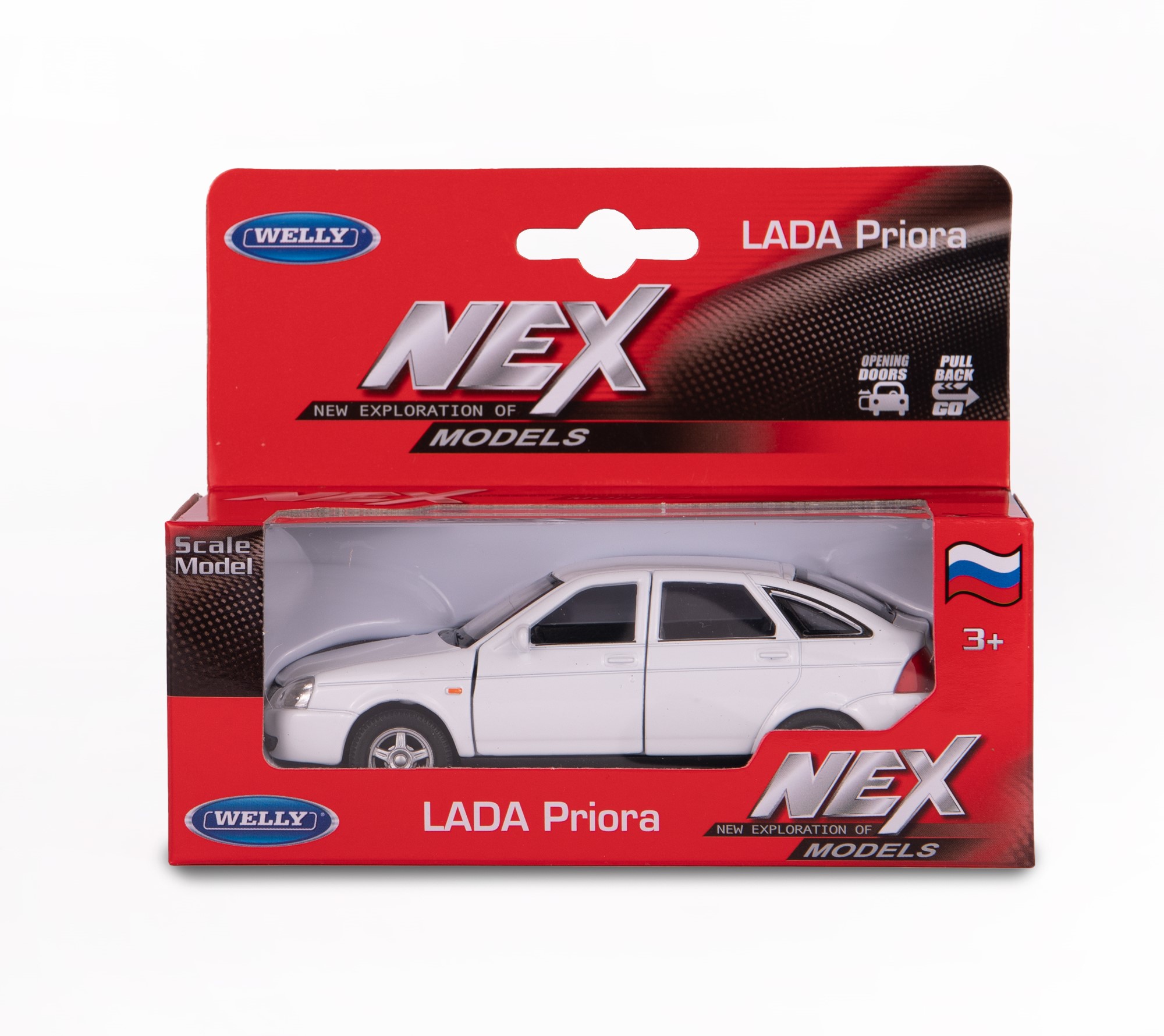 Автомобиль Welly LADA Priora в ассортименте 43645W - фото 2