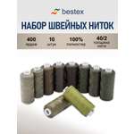 Нитки для шитья 40/2 Bestex 365м 10шт