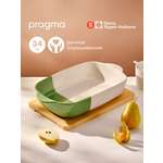 Форма для запекания Pragma Moala 33.5х19.8 см зелёный