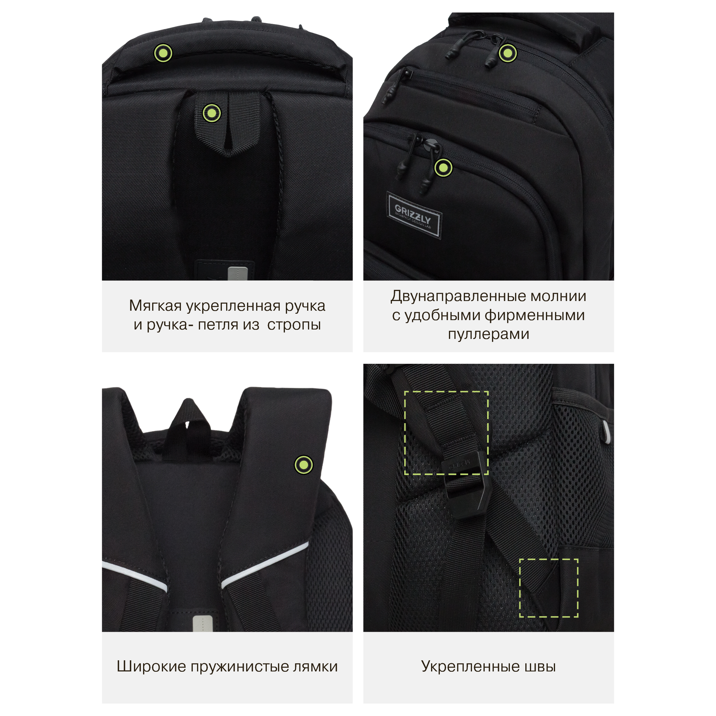 Рюкзак Grizzly для мальчика - фото 12