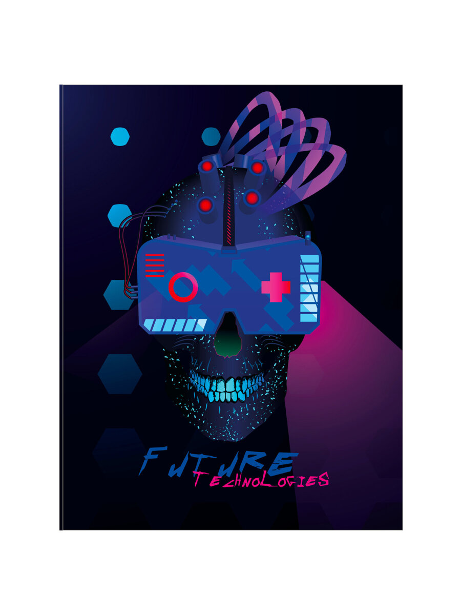 Тетрадь со сменным блоком Brauberg клетка 120 лист. - фото 3