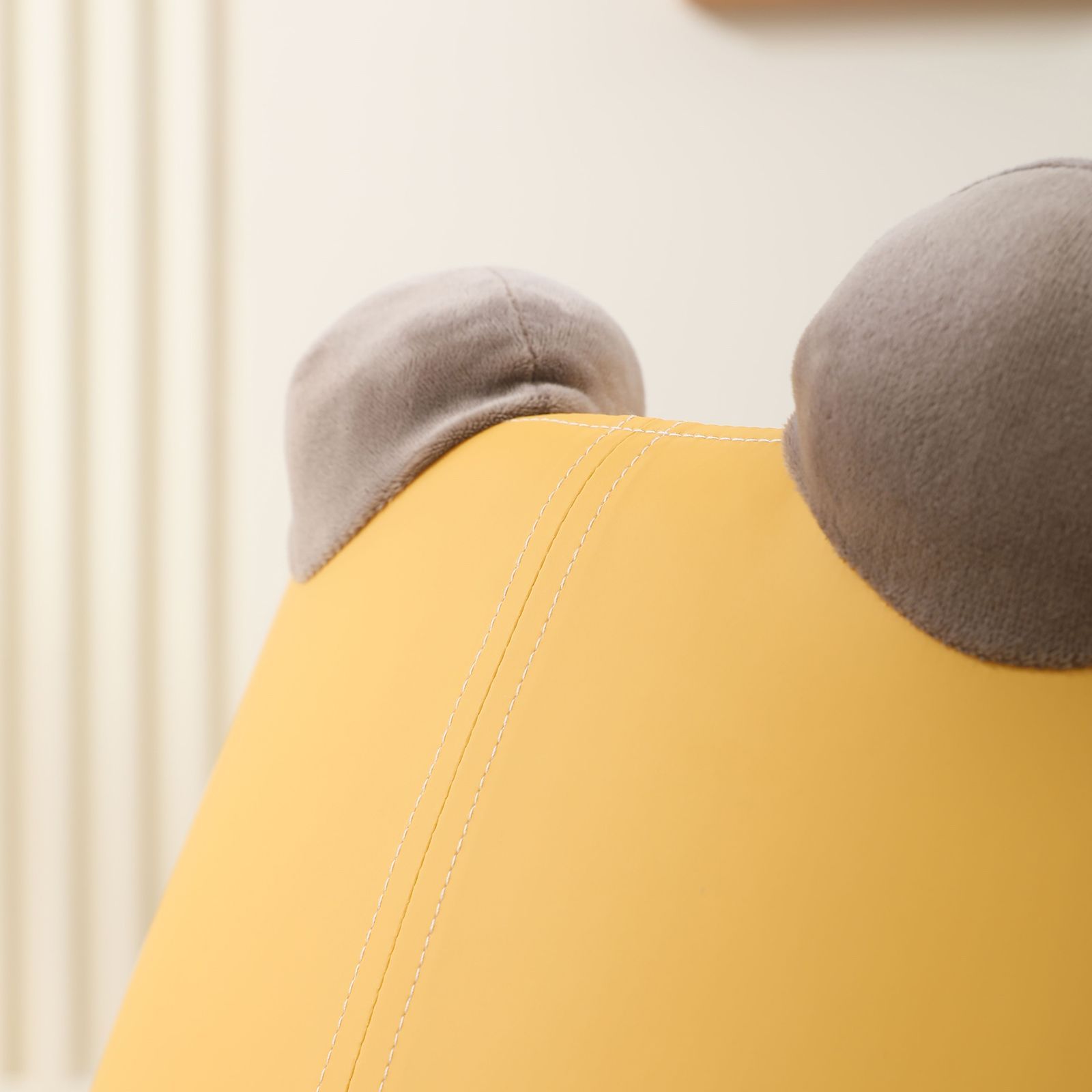 Кресло детское UNIX Kids Bear S уellow - фото 10