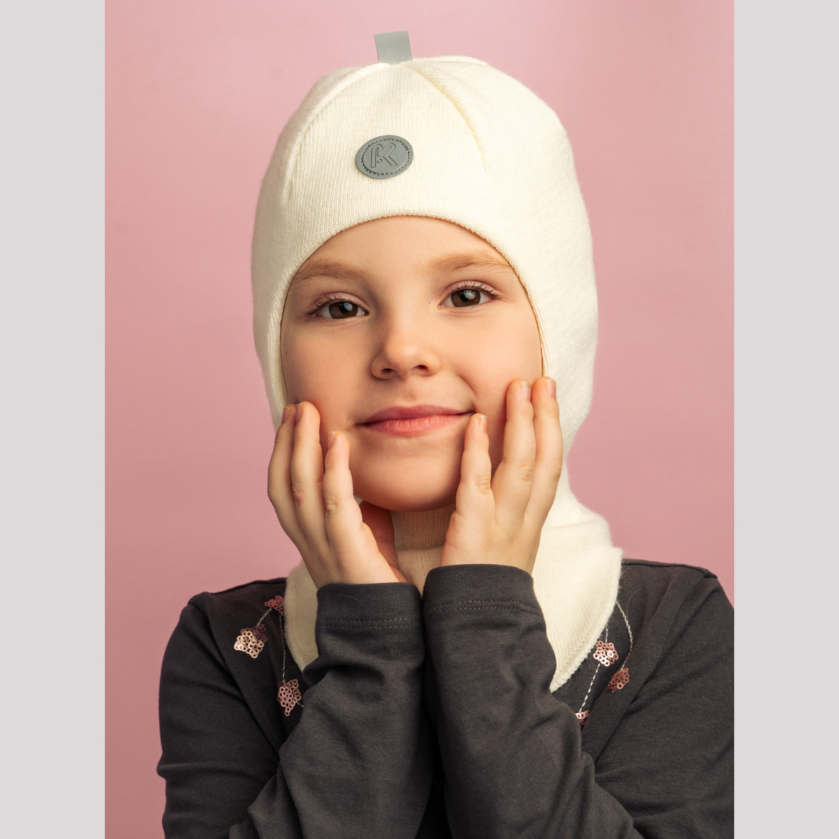 Шапка-шлем ПриКиндер U-Sp22547 Цвет: Молоко - фото 10