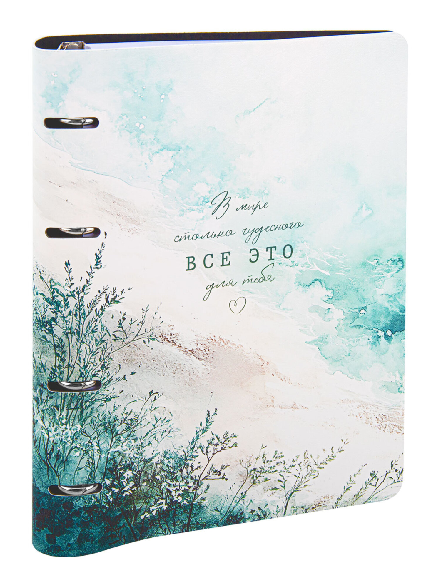 Тетрадь со сменным блоком Brauberg клетка 120 лист. - фото 2