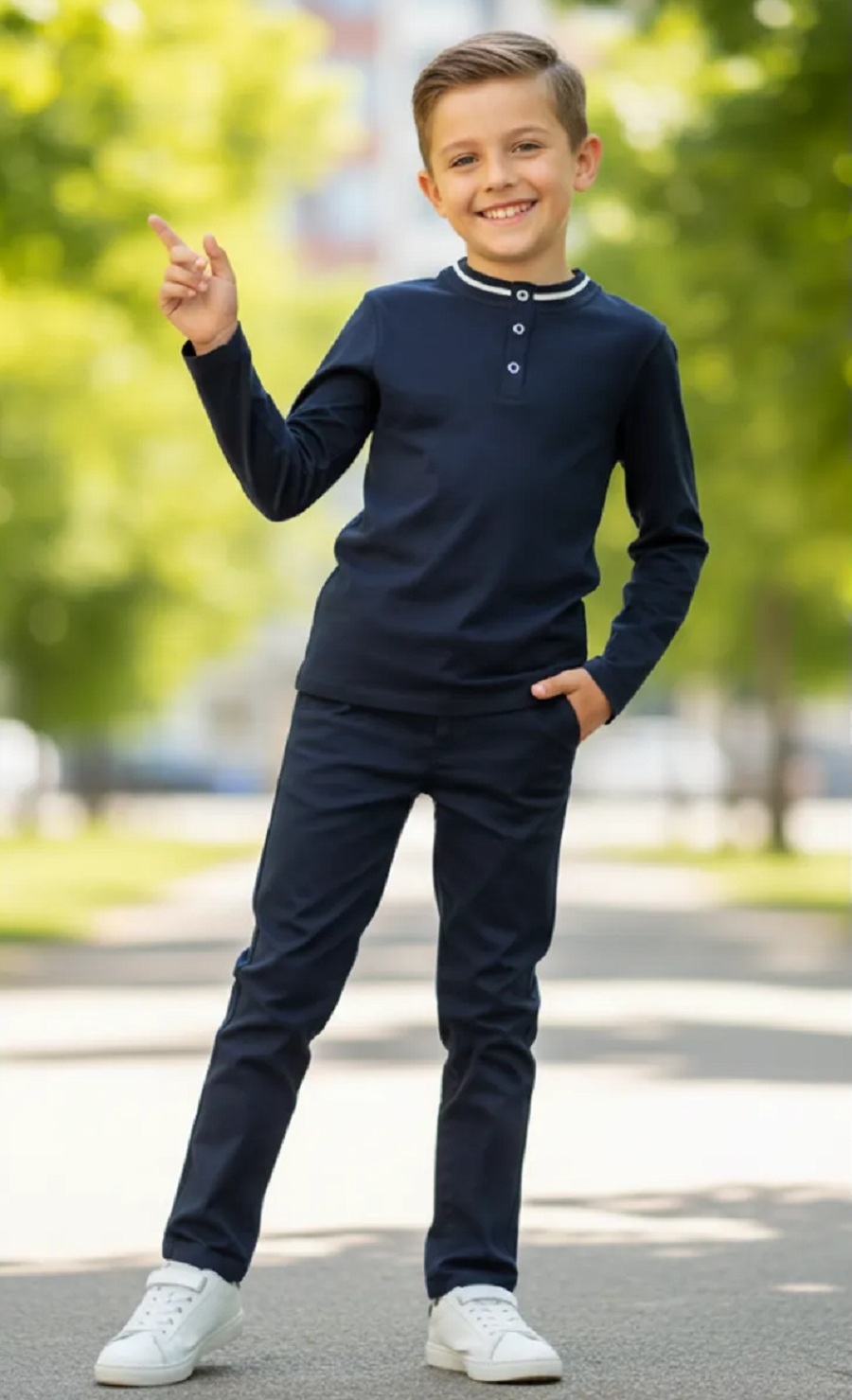 Лонгслив Я Большой! 188-262-01 - фото 2