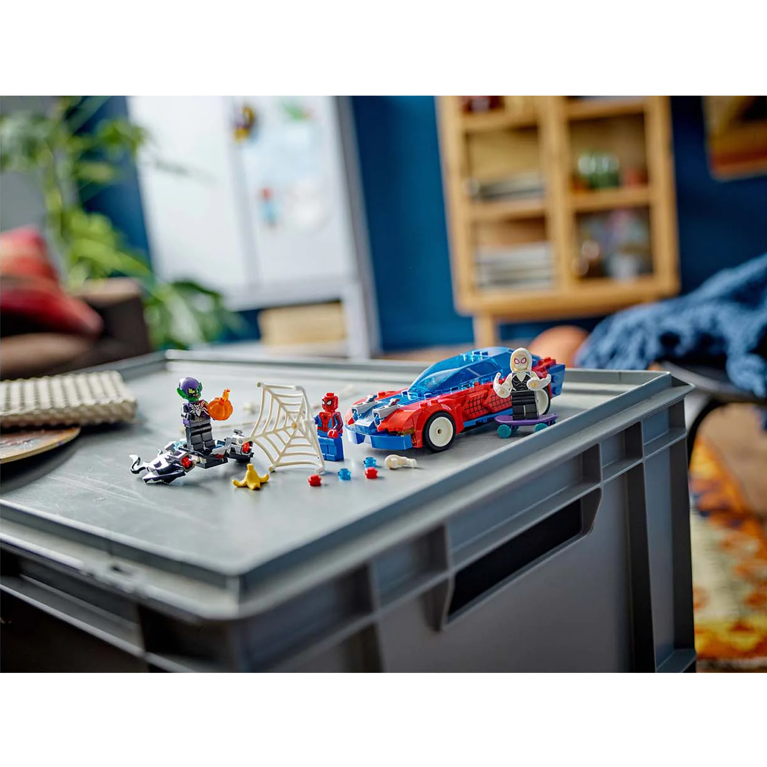 Конструктор LEGO Marvel Super Heroes Машина Человека-паука блочный - фото 11