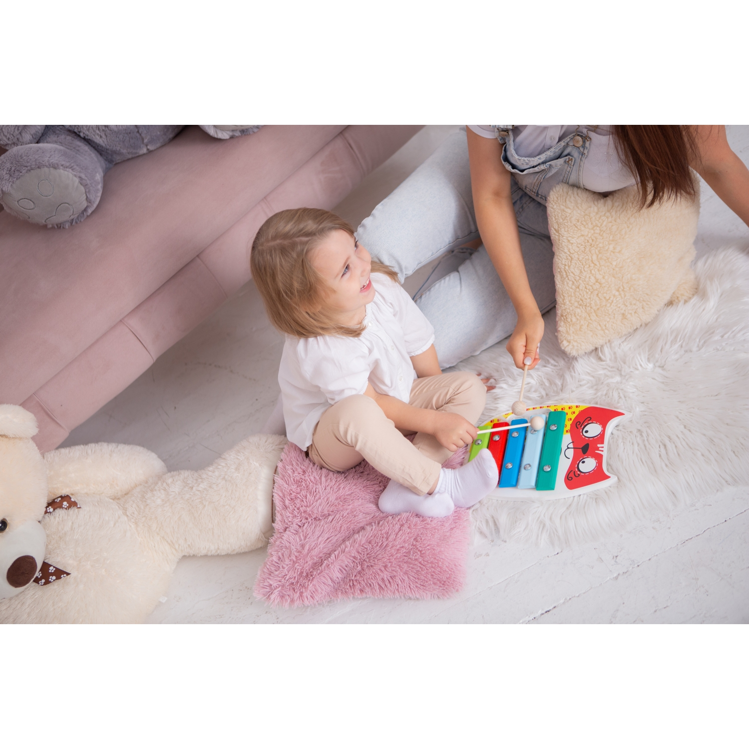 Игрушка музыкальная Alatoys ксилофон, мелодика - фото 13