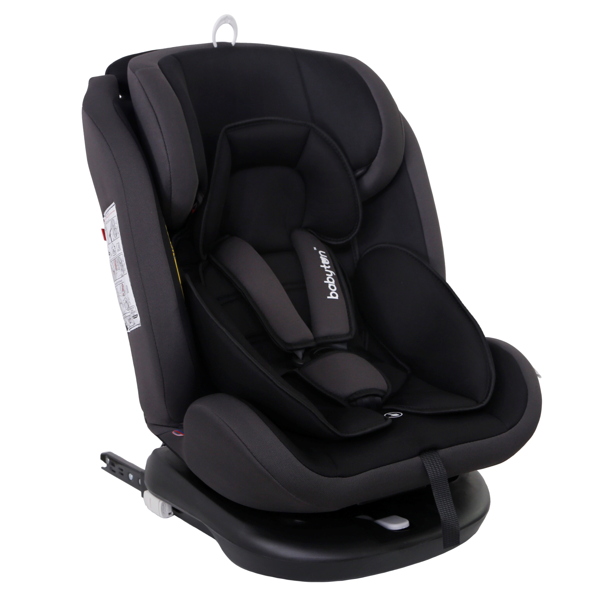 Автокресло Babyton Multi-Stage Black-Grey Isofix 0+/1/2/3 (0-36 кг) - фото 17