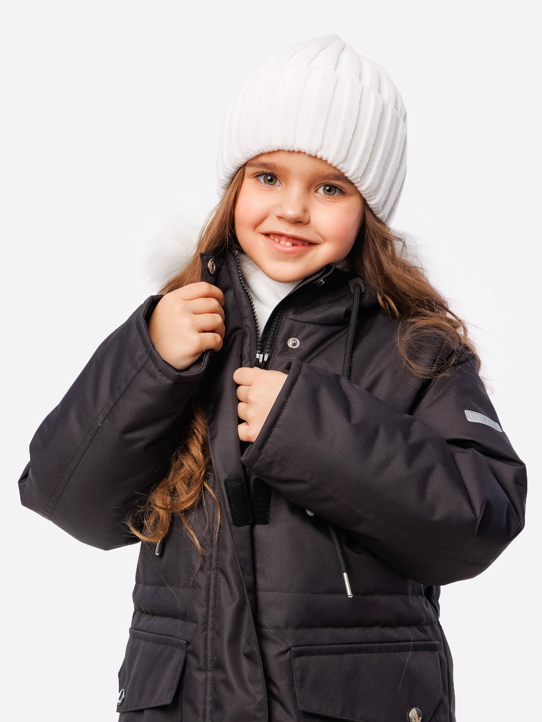 Парка UKI KIDS 4w24-031ч - фото 5